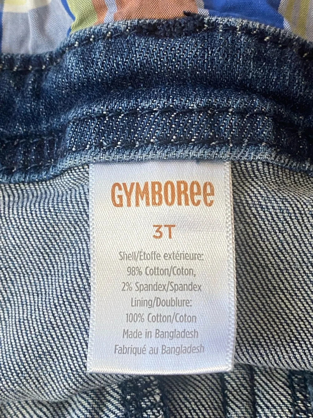 Gymboree Denim Shortall Overalls for Kids - Size 3T
